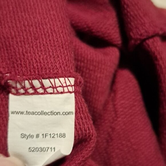 Tea Collection girls 6-12 months maroon dress, VGUC - Picture 4 of 6